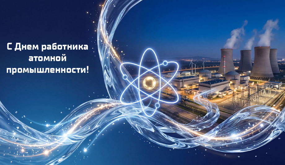 С Днем работника атомной промышленности!